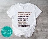 Human Rights Shirt | Racial Justice Shirt | This is Pro-Life | Short-Sleeve Shirt