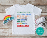 Human Rights Shirt | LGBTQ+ Rights Shirt | This Is Pro-Life | Short-Sleeve Shirt