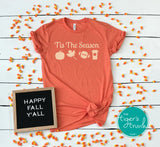 Fall Shirt | Tis The Season | Tone on Tone | Short-Sleeve Shirt