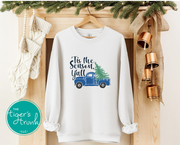 Christmas Shirt | 'Tis the Season, Y'all | Sweatshirt