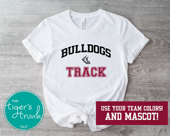 Track and Field Shirt | Mascot Shirt | Short-Sleeve Shirt