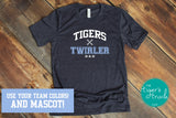 Band Shirt | Twirler Shirt | Mascot Shirt | Twirler Dad | Short-Sleeve Shirt