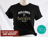 Band Shirt | Twirler Shirt | Mascot Shirt | Twirler Mom | Short-Sleeve Shirt