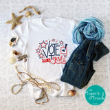 Political Activism Shirt | Women's Rights Shirt | Vote Like a Girl | Short-Sleeve Shirt