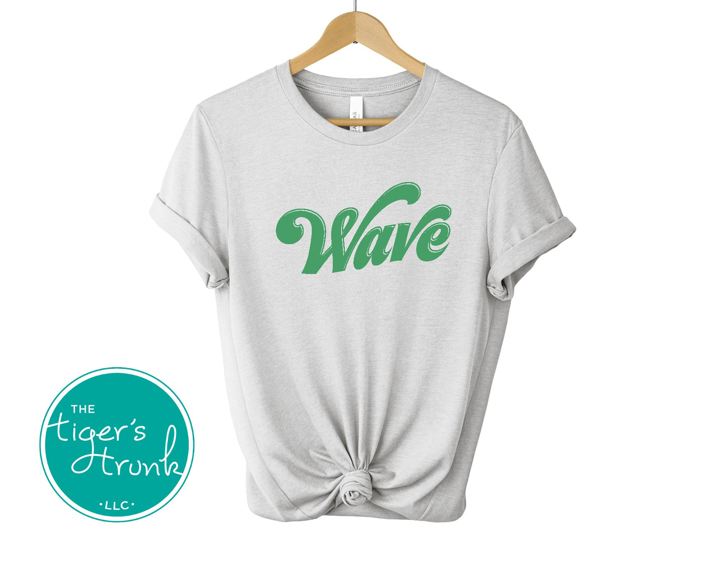 WHOLESALE and EMPLOYEES | The Burrow Bookstore | Wave | Short-Sleeve T-Shirt | Leeds, AL