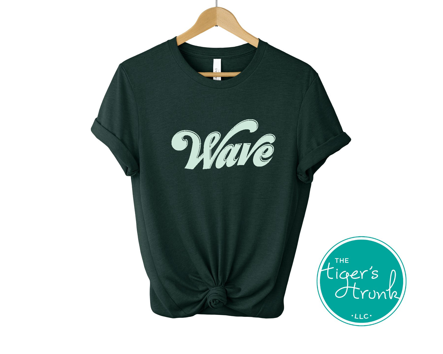 WHOLESALE and EMPLOYEES | The Burrow Bookstore | Wave | Short-Sleeve T-Shirt | Leeds, AL