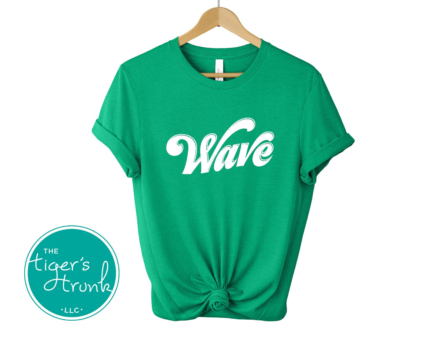 WHOLESALE and EMPLOYEES | The Burrow Bookstore | Wave | Short-Sleeve T-Shirt | Leeds, AL