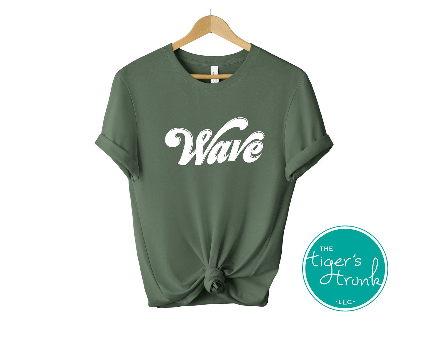 WHOLESALE and EMPLOYEES | The Burrow Bookstore | Wave | Short-Sleeve T-Shirt | Leeds, AL