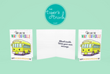 Bus Driver Appreciation Day | We Like the Way You Roll | Instant Download | Printable Card