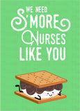 Nurse Appreciation Week Card | We Need S'More Nurses Like You | Instant Download | Printable Card