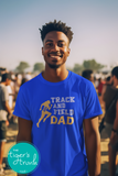 Track and Field Shirt | Women's Track and Field Dad | Short-Sleeve Shirt