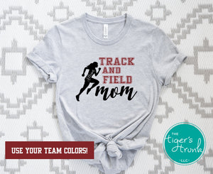 Track and Field Shirt | Women's Track and Field Mom | Short-Sleeve Shirt