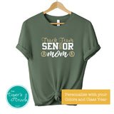 Women's Track Shirt | Cross Country Shirt | Track Team Senior Mom | Class of 2054 | Short-Sleeve Shirt