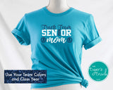 Senior Shirt | Women's Track Shirt | Cross Country Shirt | Track Team Senior Mom | Class of 2024 | Short-Sleeve Shirt