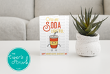Administrative Assistant's Day Card | You are Soda Lightful | Instant Download | Printable Card