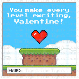 You make every level exciting printable Valentine tag