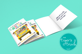 Bus Driver Appreciation Day | You're a Wheelie Good Bus Driver | Instant Download | Printable Card