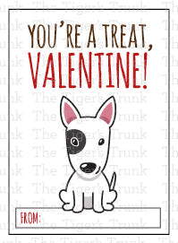 So Doggone Cute Valentine cards featuring adorable puppies, perfect for classroom exchanges and Valentine’s celebrations.