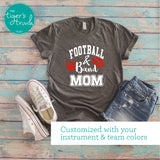Football and Band Mom shirt