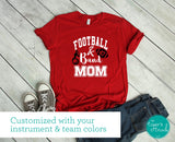 Football and Band Mom shirt