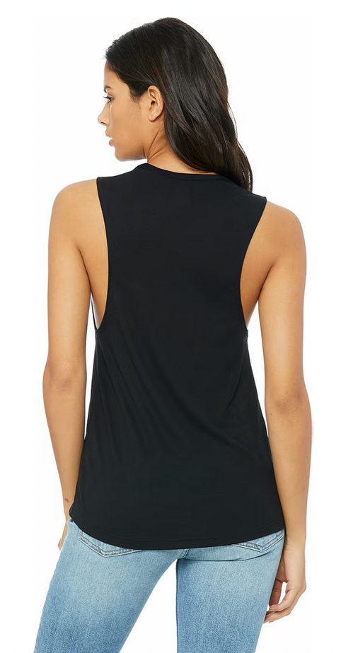 Bella+Canvas Muscle Tank Back View