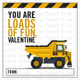 You Are Loads of Fun Valentine printable Valentine card