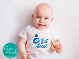 Baby Clothes | Breastfeeding Shirt | Nursing Shirt | Eat Local | Bodysuit