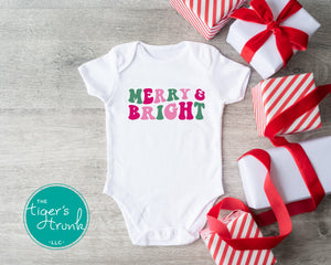 Merry & Bright Christmas shirts