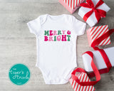 Merry & Bright Christmas bodysuit