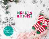 Merry & Bright Christmas shirt