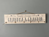 My Greatest Blessings Call Me... Photo Holder rustic wooden sign