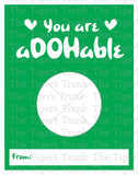 You Are aDOHable printable Valentine card