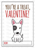 You're a Treat Valentine printable Valentine cards