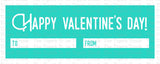 Happy Valentine's Day printable Valentine card