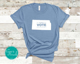 Vote Blue shirt