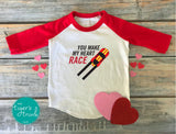 You Make My Heart Race | Valentine's Day Shirt