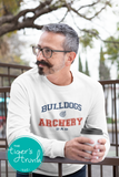 Archery Shirt | Mascot Shirt | Archery Dad | Long-Sleeve Shirt