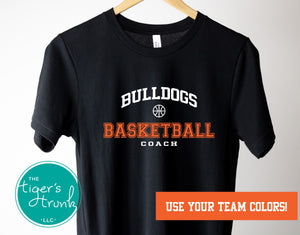 Basketball Coach Mascot short-sleeve shirt