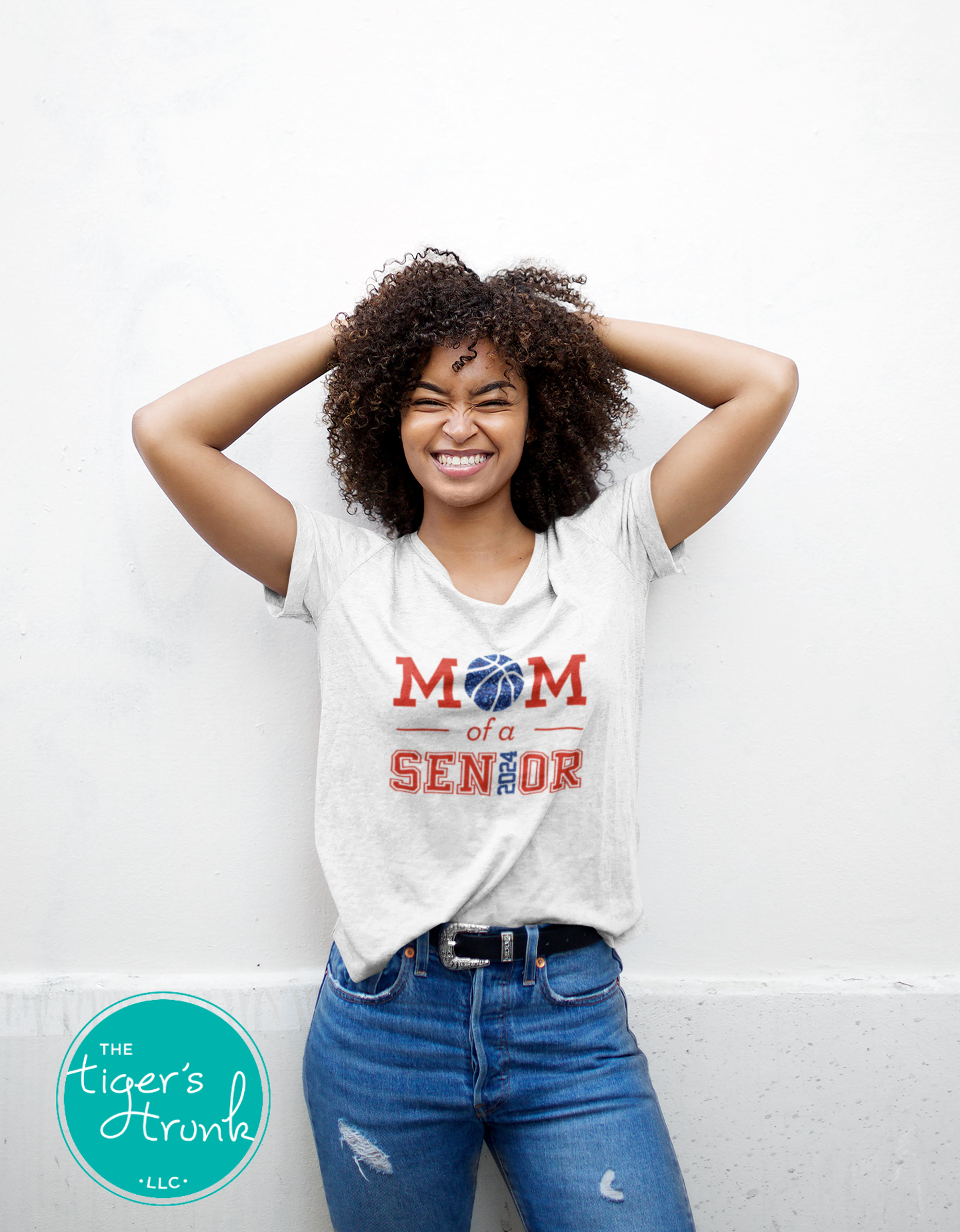 Basketball Mom of a Senior T-Shirt