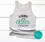 Personalized Cheer Coach tank top