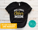 Cheerleading Shirt | Mascot Shirt | Cheer Mom | Short-Sleeve Shirt