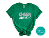 Leeds Greenwave Fan Gear | Cheerleading Shirt | Cheer Mom | Short-Sleeve Shirt