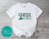 Leeds Greenwave Fan Gear | Cheerleading Shirt | Cheer Mom | Short-Sleeve Shirt