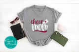 Cheer Mom v-neck shirt