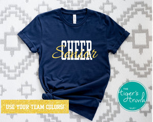 Senior Shirt | Cheerleader Shirt | Cheer Senior | Short-Sleeve Shirt