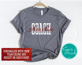 Cheerleading Shirt | Personalized Cheer Coach | Short-Sleeve Shirt