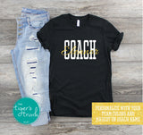 Softball Shirt | Personalized Softball Coach | Short-Sleeve Shirt