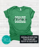 Cheerleading Shirt | Personalized Cheer Coach | Short-Sleeve Shirt