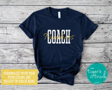 Soccer Shirt | Personalized Soccer Coach | Short-Sleeve Shirt