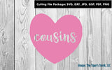 Cutting Files | Cousin Files | Cousins | Instant Download
